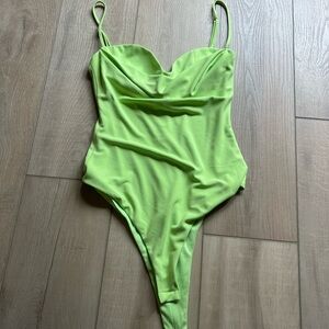 Zara Neon Green Bodysuit